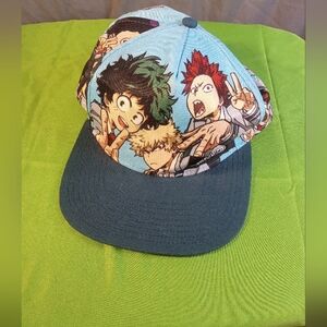 Anime My Hero Academia Character Graphic Cap